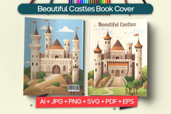Beautiful Castles Book Cover: A Designer's Template for Epic Projects