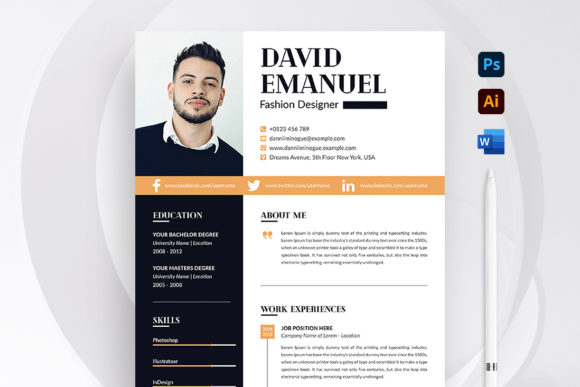 Get Hired Faster: The Ultimate Professional Resume CV Template