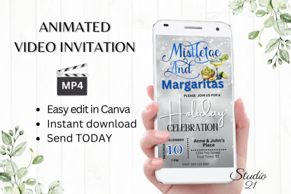 Instant Holiday Cheer: Your Christmas Party Evite Solution
