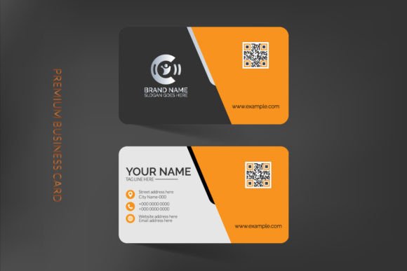Modern Yellow Business Card: Elevate Your First Impression
