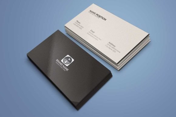 Professional Dark Business Card Design: Make a Lasting Impression