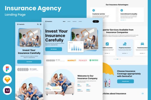 SentraCo: A Landing Page Built for Trust and Clarity